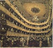 Zuschauerraum im Alten Burgtheater in Wien